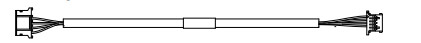 ATM 예비 부품 445-0755111 LVDS SUNLIGHT POWER HARNESS, 600MM