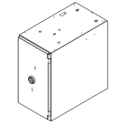 ATM 예비 부품 CEN 3 ENCLOSURE 445-0761012 6623/27 CEN 3 가스 EX A2P A3E ENCLOSURE R/A 페인트