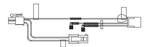 ATM 예비 부품 445-0733567 IFD2 MCRW SHORT LINKER HARNESS, 0.08M