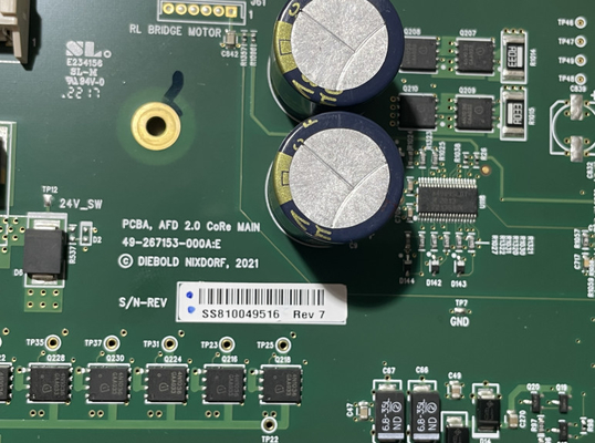 49-267153-000AE ATM 기계는 Diebold 5500 분배기 제어반을 분해합니다