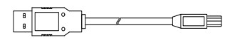 ATM 예비 부품 USB A형에서 B형 HIGH SPEED CABLE 009-0021020