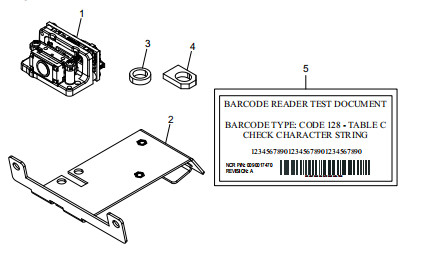 ATM 예비 부품 009-0023539 USB 2D 바코드 리더 모듈 (UBAR)