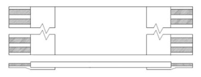 ATM 기계 부품 009-0029541 플렉스 회로 - 12 회로