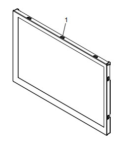 ATM 기계 부품 009-0027209 7 인치 LVDS LCD 패널