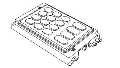 ATM 기계 부품 CLASS 5815 USB EPP2 레이아웃