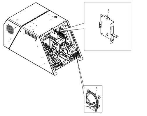 ATM 기계 부품 SKIMMING 보호 SOLUTION 445-0748402 445-0719595
