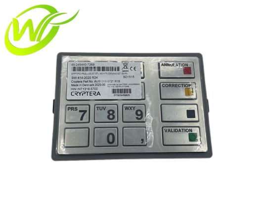 ATM 기계 부품 Diebold ATM 49249440726B EPP7 ((BSC),LGE,ST STL,HTR,FRE,QZ1,COMMA,X,I,_,O