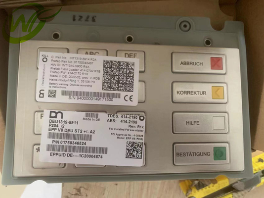 175-0346524 ATM 예비품 위 텐코 EPP V8 키보드 1750346524